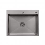 Мойка для кухни Kroner KRP Schwarze - 6350HM PVD (3.0/1.0 мм) (CV031453)