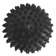 Масажний м'яч EasyFit PVC 9 см жорсткий чорний (EF90PVCBK)
