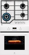 Комплект встраиваемой техники Electrolux духовой шкаф EOF3H40BW + газовая варочная панель KGG64362W Комплект встраиваемой техники Electrolux духовой шкаф EOF3H40BW + газовая варочная панель KGG64362W