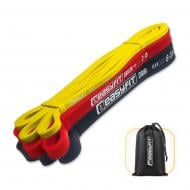 Петля для фитнеса EasyFit набор для подтягиваний и тренировок 1-31 кг 3 шт (EF-NR-1-31-3) в ассортименте