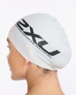 Шапочка для плавания 2XU Silicon Swim Cap US1355f_SIL/SIL one size серый