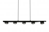 ВИТРИНА! Подвес Светкомплект RL Plank 5x12 Вт GX53 черный