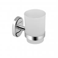 Стакан Kroner с держателем для ванной комнаты KRM Elbe ACG2906