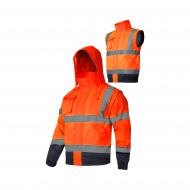 Куртка сигнальная Lahti Pro зимняя р. XL L4092604 оранжевый