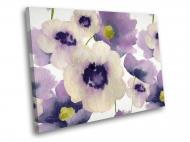 Картина Бузкові квіти 80x60 см WallArt 54459-1.3