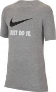 Футболка Nike B NSW TEE JDI SWOOSH AR5249-063 р.M серый