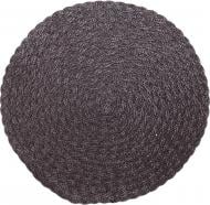 Коврик для сервировки Eurogold круглый 38 см коричневый полипропилен Коврик для сервировки Eurogold круглый 38 см коричневый полипропилен