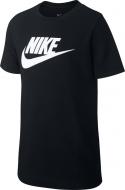 Футболка Nike B NSW TEE FUTURA ICON TD AR5252-010 р.S чорний