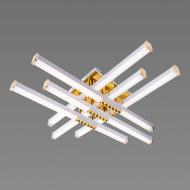 Люстра Valeso LED Line YH836/6 WT+Gd 78W L700xW700xH160/4680lm/3000K-6500K/металл/акрил/белый/золотой VALE 40550
