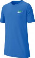 Футболка Nike B NSW TEE EMB FUTURA AR5254-402 р.XS синій