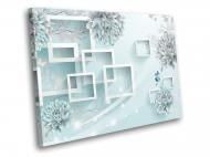 Картина Цветение в саду 3Д 60x45 см WallArt 54461-1.2
