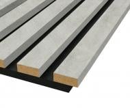 Декоративная акустическая панель 290х2750х18мм дуб лофтлайн