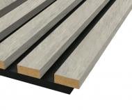 Декоративная акустическая панель 290х2750х18мм дуб смоук