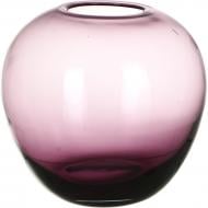 Ваза скляна Wrzesniak Glassworks Шар 19х16 см 19 см верескова