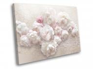 Картина Светлые пионы 3Д 80x60 см WallArt 54462-1.3
