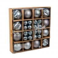 Набор елочных шаров Тайм Еко d 3 мм 44 шт./уп.