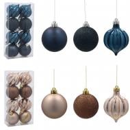 Набор елочных шаров Тайм Еко GIF3979 d 60 мм 6 см 8 шт./уп.