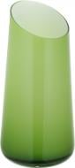 Ваза Wrzesniak Glassworks со скошенным краем Maestro 16,5х25 см салатовая 25 см