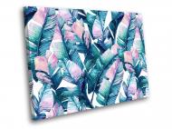 Картина Пестрые пальмовые листья 80x60 см WallArt 54463-1.3