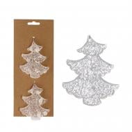 Набор игрушек Тайм Еко Елочка d 90 мм 9 см 2 шт./уп.