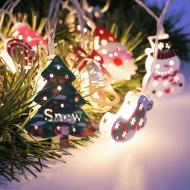 Гирлянда-фигура Тайм Еко светодиодная (LED) 10 ламп 1,85 м (LED4024)