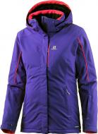 Куртка женская Salomon L39116300 L39116300 р.L фиолетовая