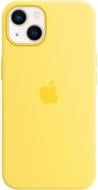 Чохол Apple Silicone Case with Magsafe для Apple iPhone 13 (MN623ZM/A) lemon zest