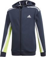Джемпер Adidas B BOLD FZ HD GK3164 р. 116 синій