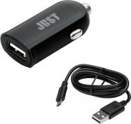 Автомобильное зарядное устройство JUST Me2 USB Car Charger CCHRGR-M2MUSB-BLCK