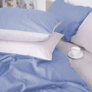 Наволочка Satin Premium 0842+0841 Moore 50x70 см кремовый/голубой MirSon