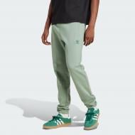 Брюки Adidas ESS PANTS FT JD2427 р. S зеленый