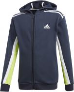 Джемпер Adidas B BOLD FZ HD GK3164 р. 128 синий