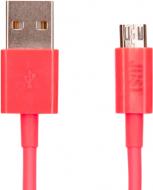 Кабель JUST microUSВ 1 м розовый (MCR-SMP10-PNK)