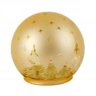 Фонарь Тайм Еко LED 12x11 см золотой BOZ1846