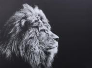 Картина Лев 100x75 см Styler