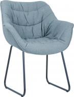 Стул обеденный с подлокотниками Nowy Styl VENSAN CFS ANTR KL301 антрацит/светло-серый