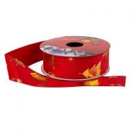Лента Chomik 2,5 см 2,7 м красный / белый / золотой
