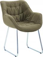 Стул обеденный Nowy Styl VENSAN CFS CHROME GD62 хром/капучино