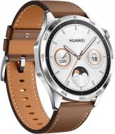 Смарт-годинник Huawei Watch GT 4 46mm classic brown leather (55020BGW)