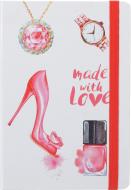 Книга для записей А5 Made with Love, фэшн
