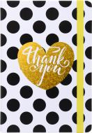 Книга для записей А5 Thank you with heart