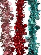 Дощик новорічний Long Dragon LD25-024 9 см 2 м в асортименті Дощик новорічний Long Dragon LD25-024 9 см 2 м в асортименті