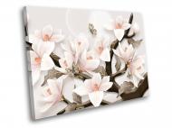 Картина Величественная магнолия 3Д 80x60 см WallArt 54469-1.3