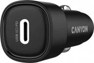 Автомобильное зарядное устройство Canyon OnDrive 30 PD 30W USB-C Black (CNE-CCABR2C)