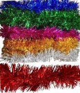 Дощик новорічний Long Dragon LD25-009 9 см 2 м в асортименті Дощик новорічний Long Dragon LD25-009 9 см 2 м в асортименті