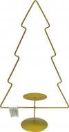 Свічник Зручно різдвяний Ялинка GOLD 340 мм