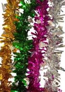 Дощик новорічний Long Dragon LD25-018 9 см 2 м в асортименті Дощик новорічний Long Dragon LD25-018 9 см 2 м в асортименті