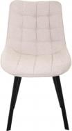 Стілець KEN LAZYBEAR LB60-2 490х580х820 см букле бежевий / чорний