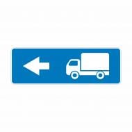 Знак дорожный 5.31.3 Направление движения для грузовых автомобилей (II типоразмер) ГОСТ