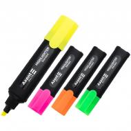 Набор текстовых маркеров Axent Highlighter Standard 1-5 мм 4 шт. мульти D2505-40